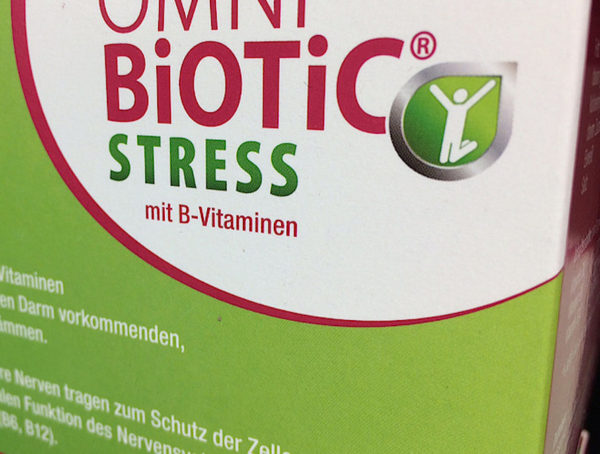 Logo der Packung OmniBiotic Stress