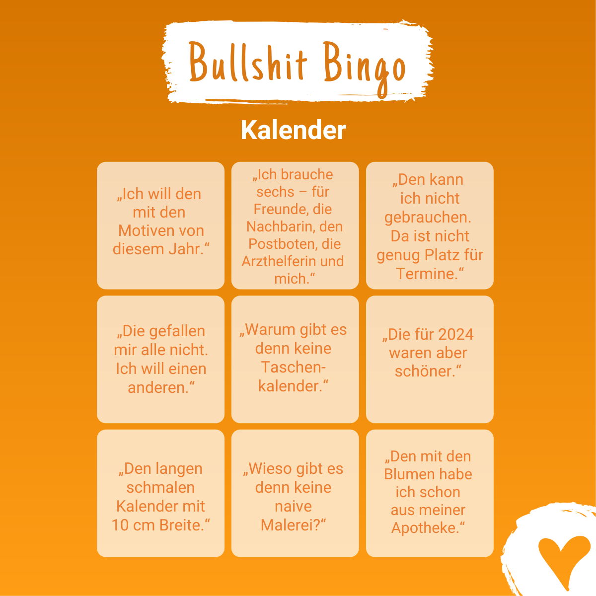 Bullshit-Bingo