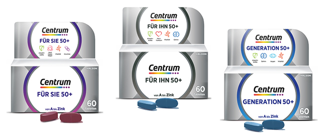 CENTRUM Packshots